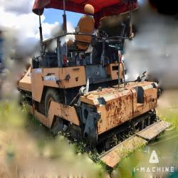 Road Machines SUMITOMO HA45W Asphalt Paver MALAYSIA, JOHOR