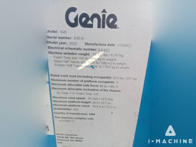 GENIE S45