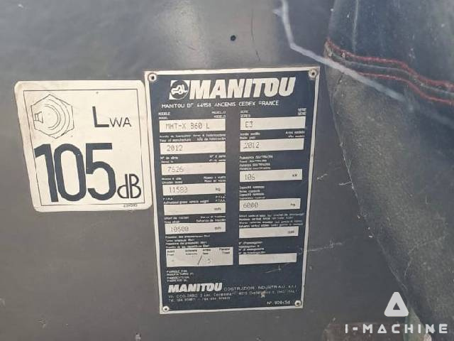 MANITOU MHT-X 860 L